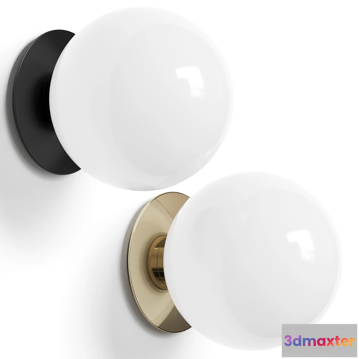 1354140 - Menu TR Shiny Bulb Wall Lamp 3D Max