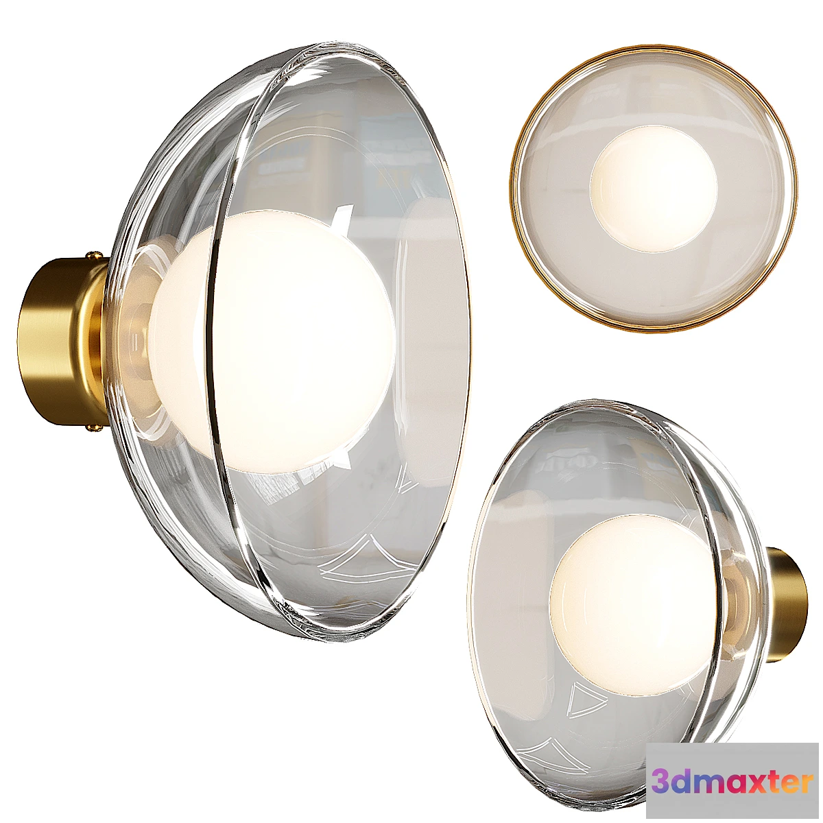 1355562 - Lampatron VINSENT WALL wall light - No.2 3D Max