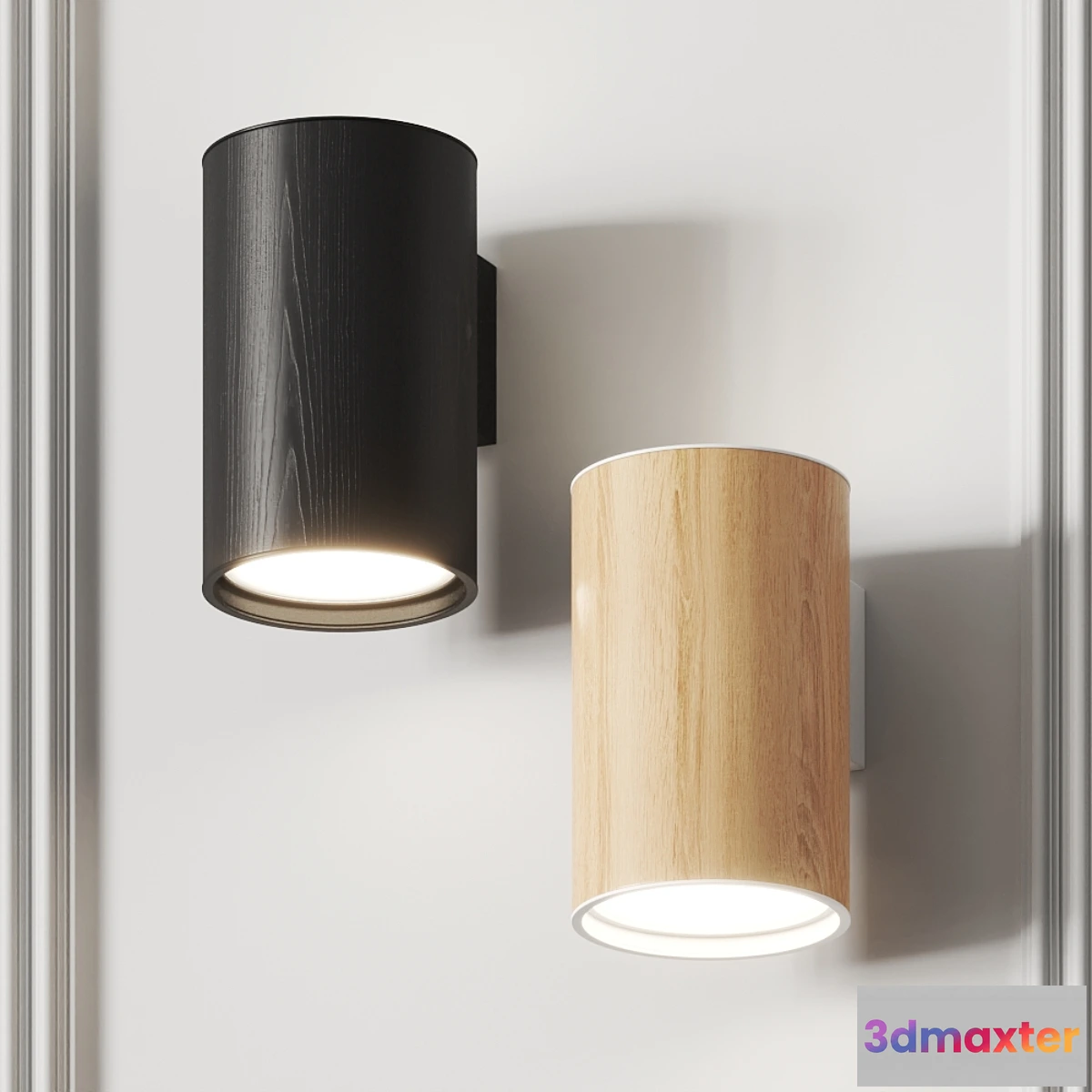 1356607 - Zero Wood Wall Lamp 3D Max