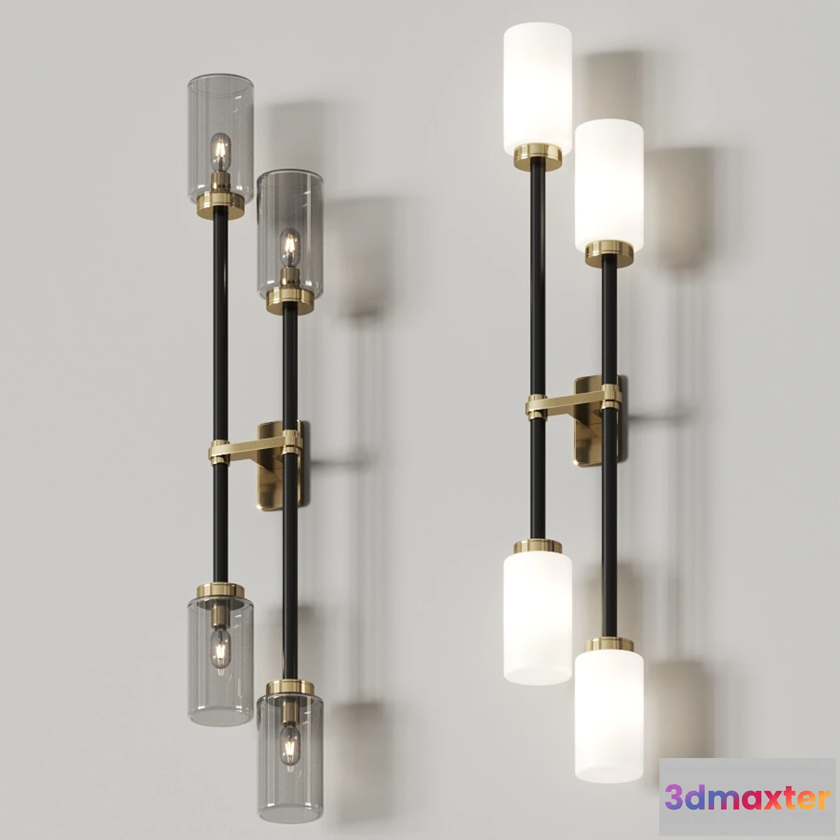 1395056 - Bert Frank Farol Double Wall Lamp 3D Max