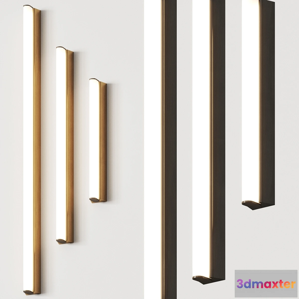 1395880 - CVL Luminaires Metrop Wall Lamps 3D Max