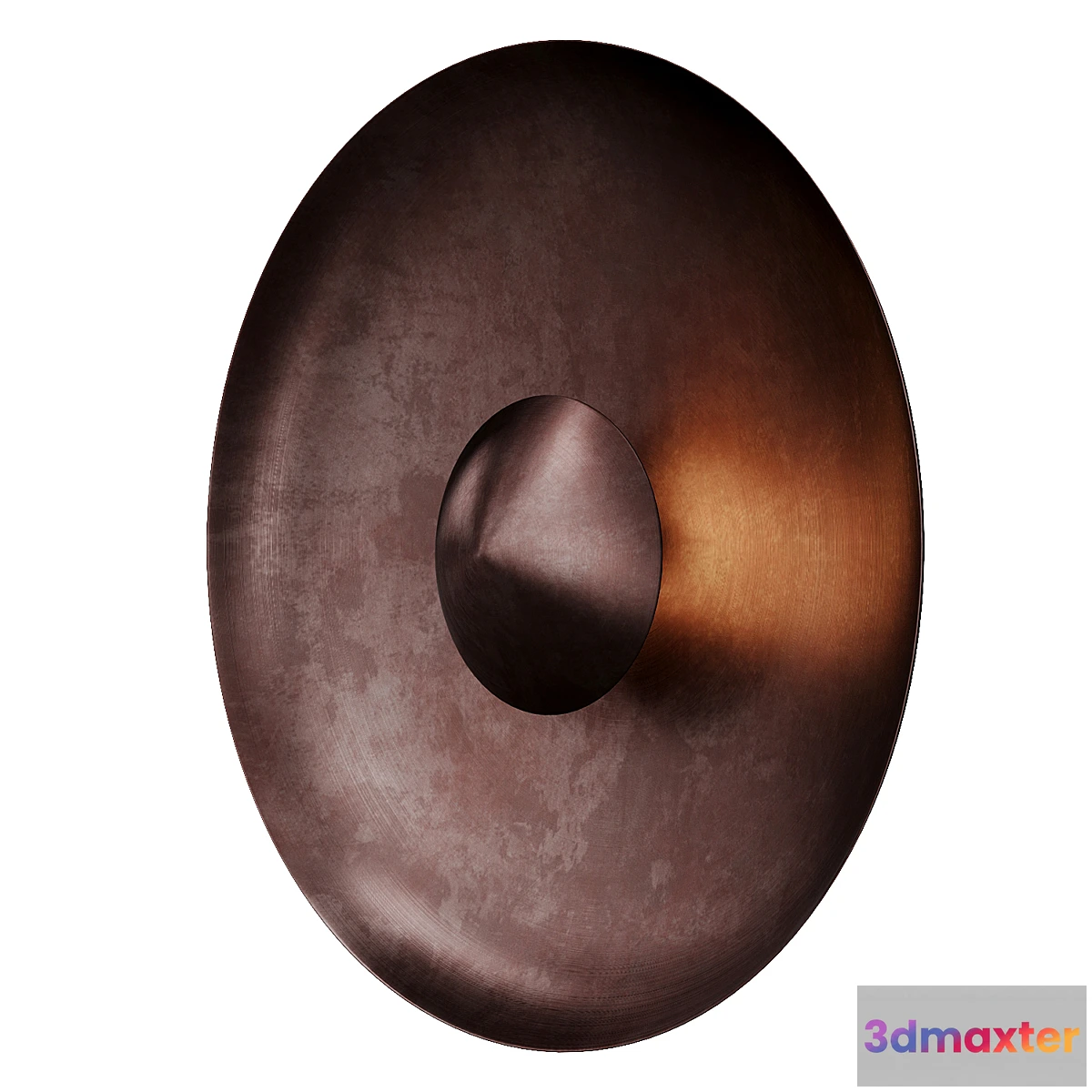 1396376 - Dusk burned black wall lamp by 101 Copenhagen 3D Max