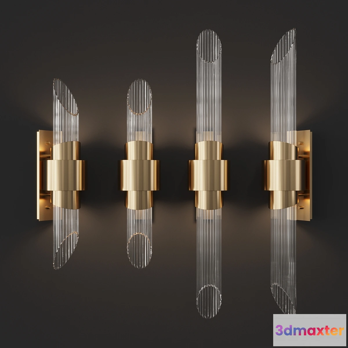 1398510 - Tycho Wall Light from Covet Paris 3D Max