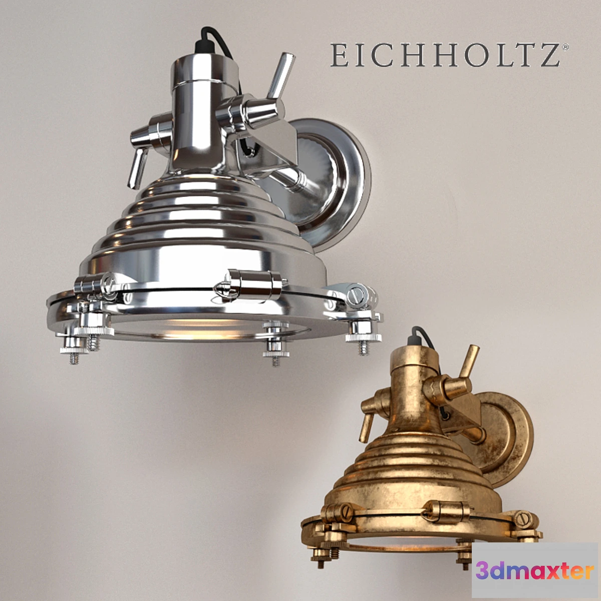1401542 - Sconces Wall Lamp Maritime Eichholtz 3D Max