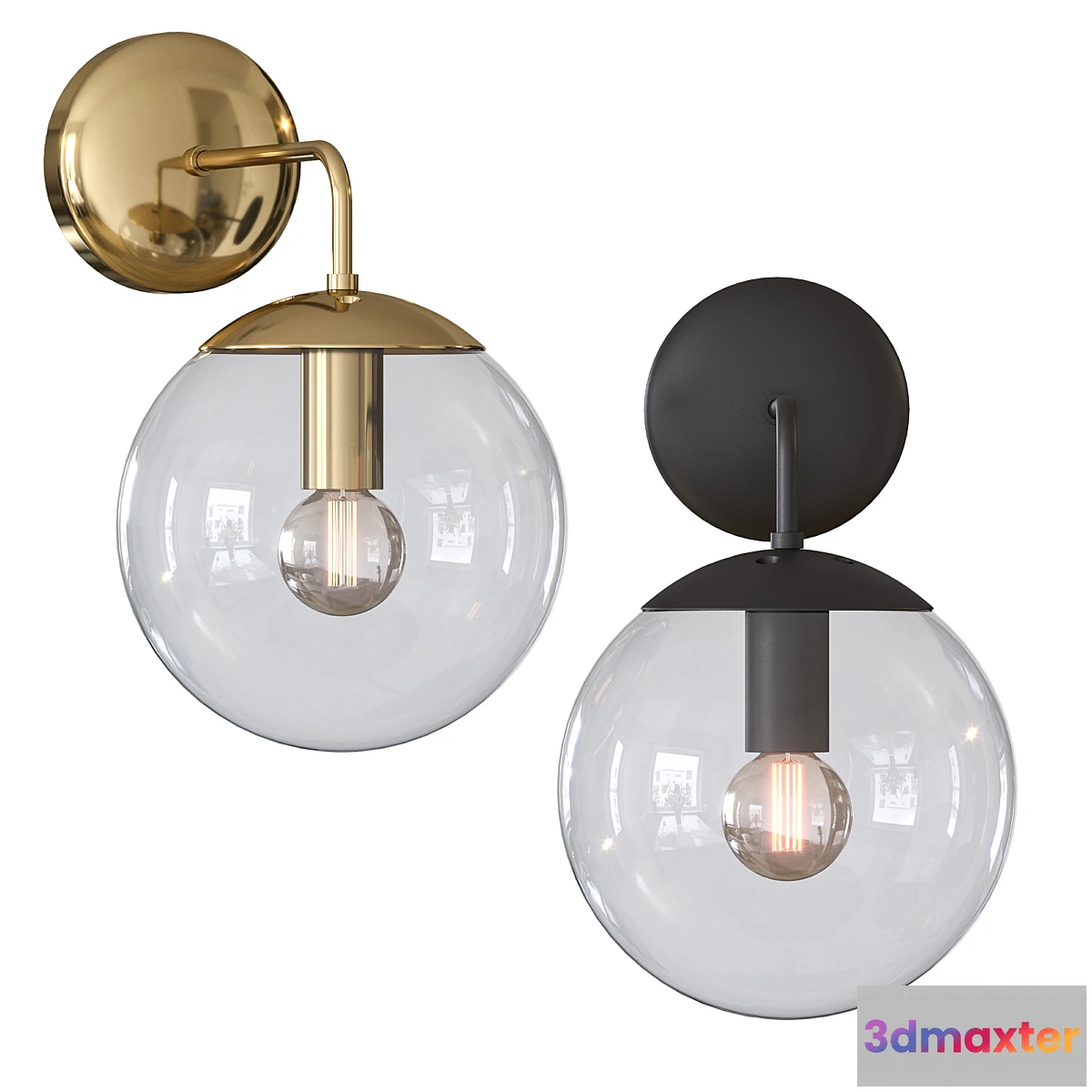 1402412 - NV Gallery Lyndon Wall Lamp 3D Max