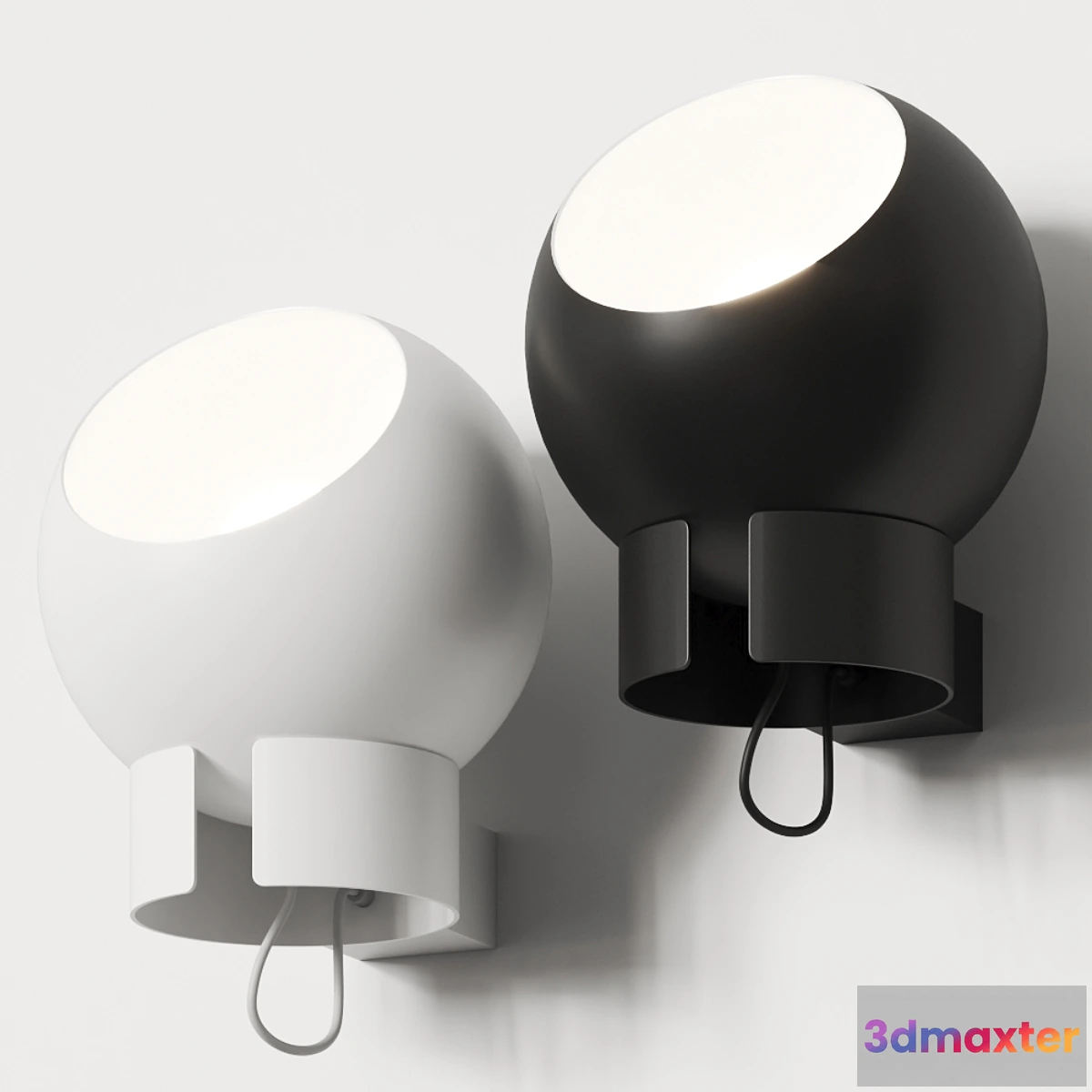 1402844 - tossB Sphere Wall Lamp 3D Max