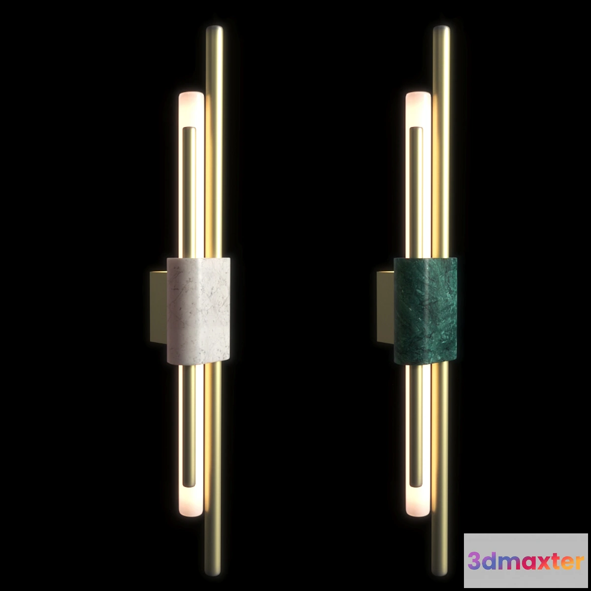 1402912 - Tanto Large Wall Light 3D Max