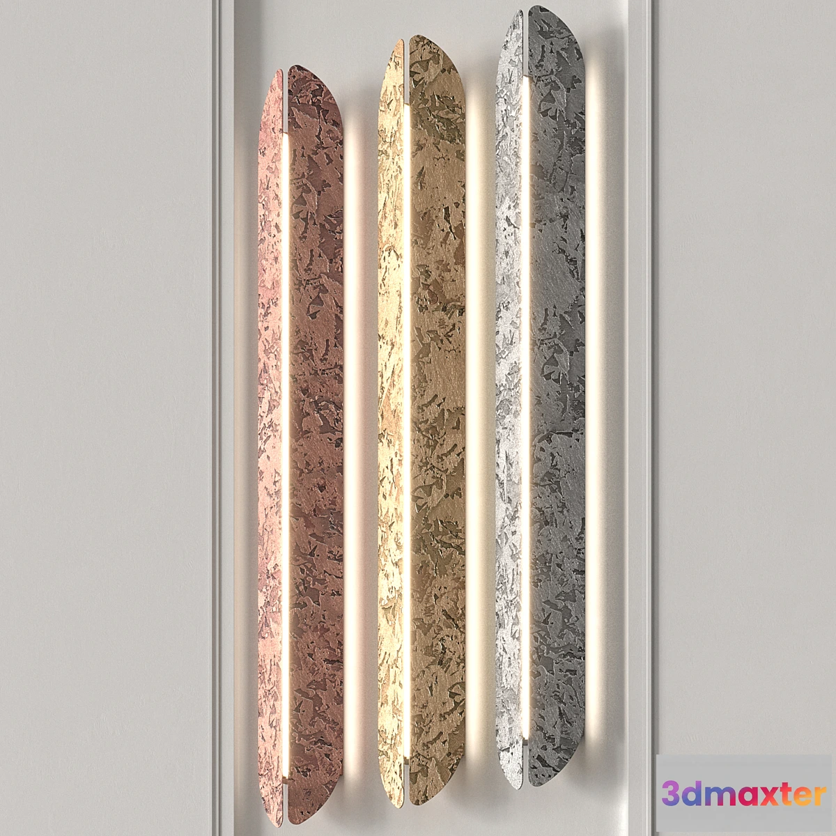 1405644 - De Castelli Aare Wall Lamps 3D Max