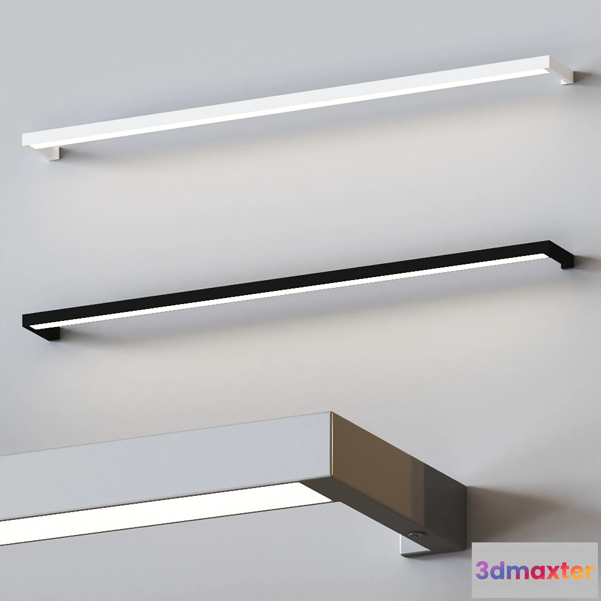 1407916 - Thin-Line LED Wall Light by Robert Sonneman 3D Max