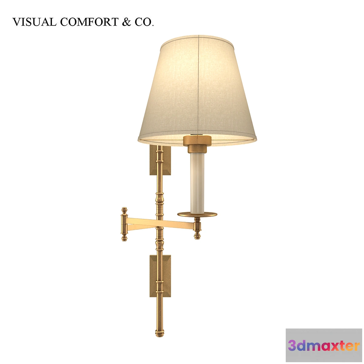 1409162 - Visual comfort and Co LampCHD5102AB 3D Max