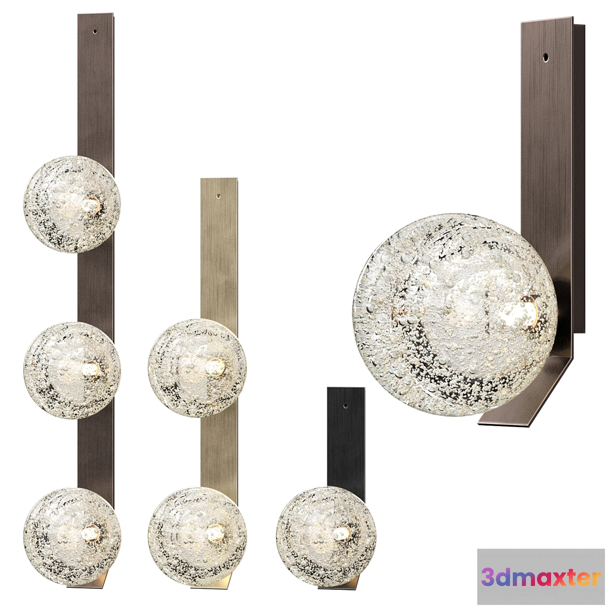 1410244 - Wall lamp LEROY LEEN WALL Lampatron 3D Max