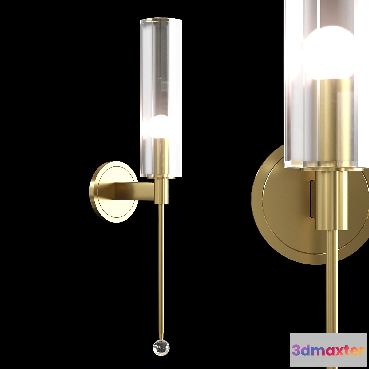 1410972 - Sconce Lamy 1 G 3D Max