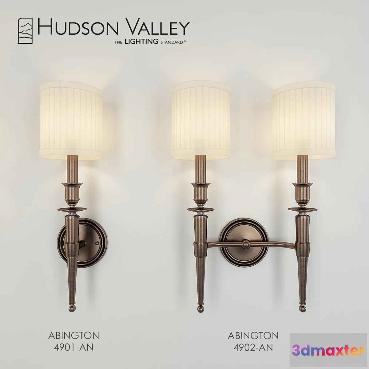 1411188 - Hudson Valley Abington 3D Max