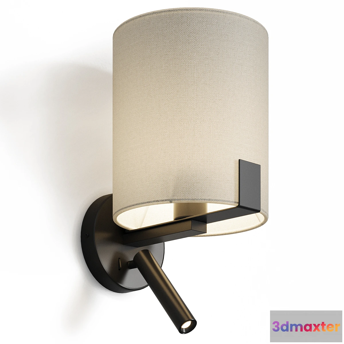 1411236 - Wall lamp Faro Barcelona NILA with reading room 3D Max