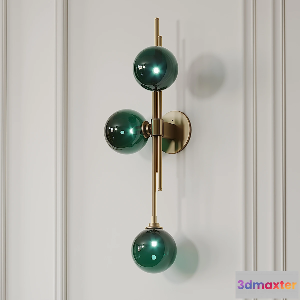 1412000 - Trilogy Wall Sconce by Articolo 3D Max