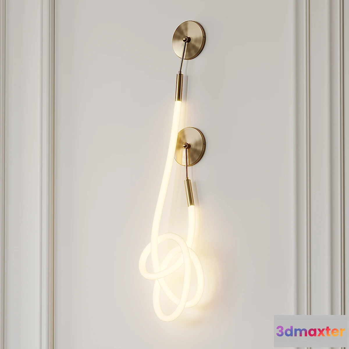 1413524 - Wavelength Solo Quartz Small by Luke Lamp Co. 3D Max