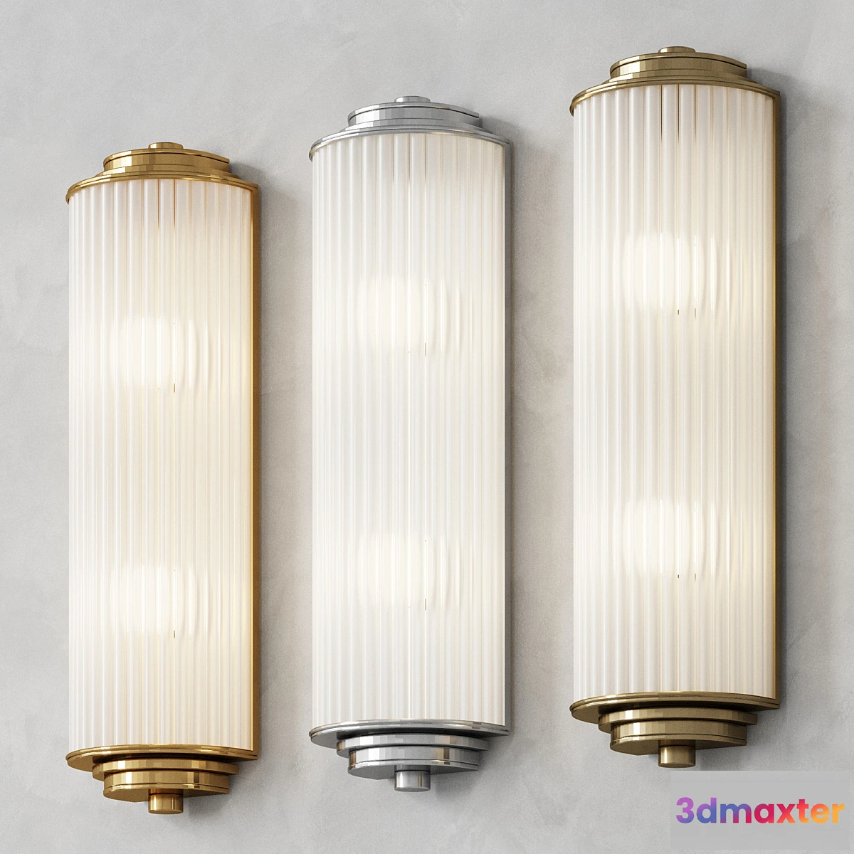 1413662 - Sconce Dantone Home Charleston 3D Max