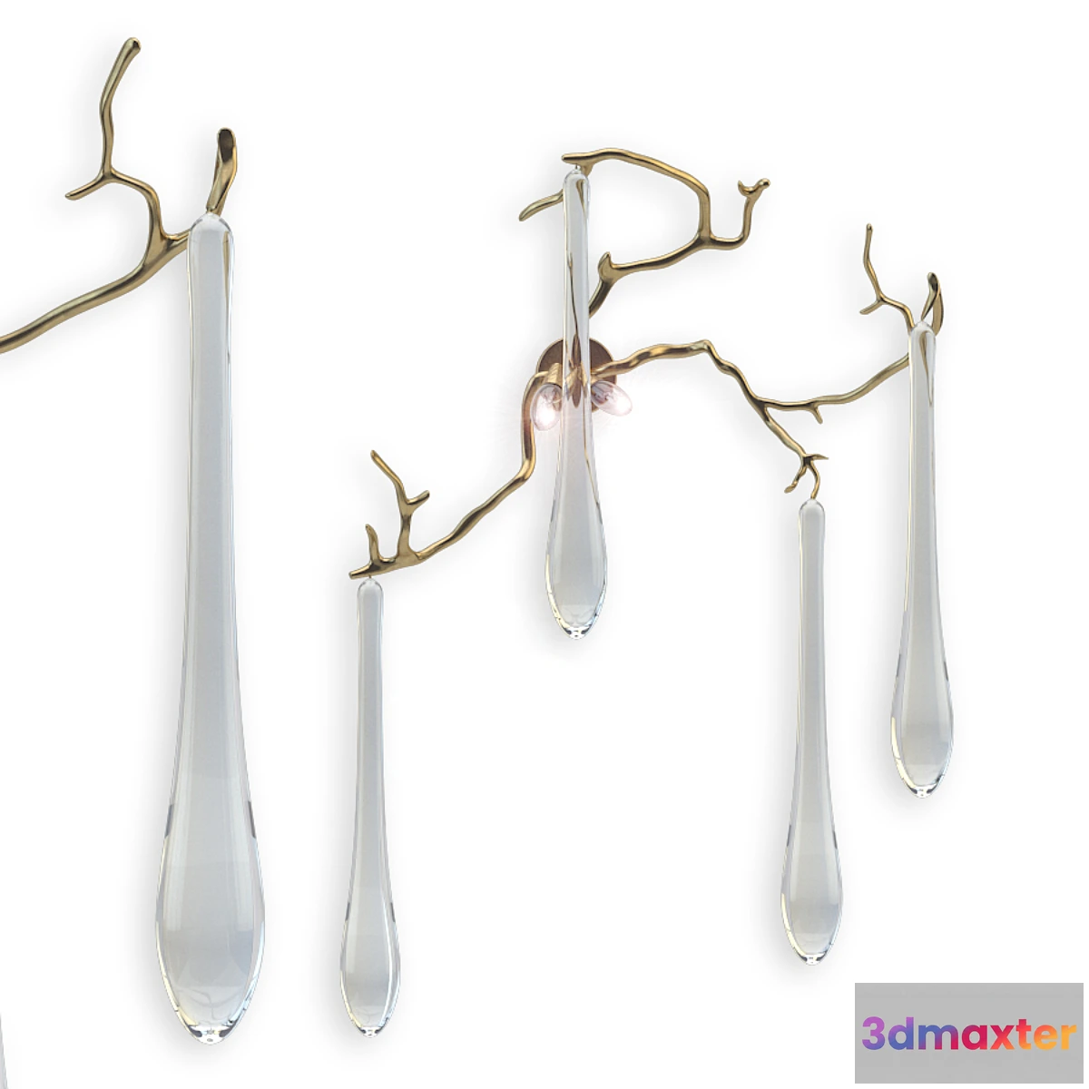 1414514 - Aqua Wall Sconce 3D Max