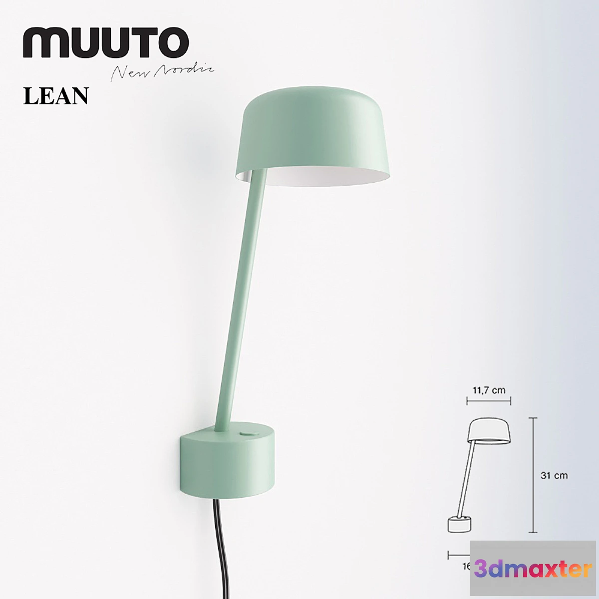 1415328 - Fixtures Muuto LEAN 3D Max