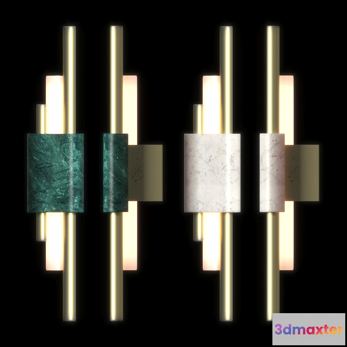 1415962 - Tanto Small Wall Light 3D Max