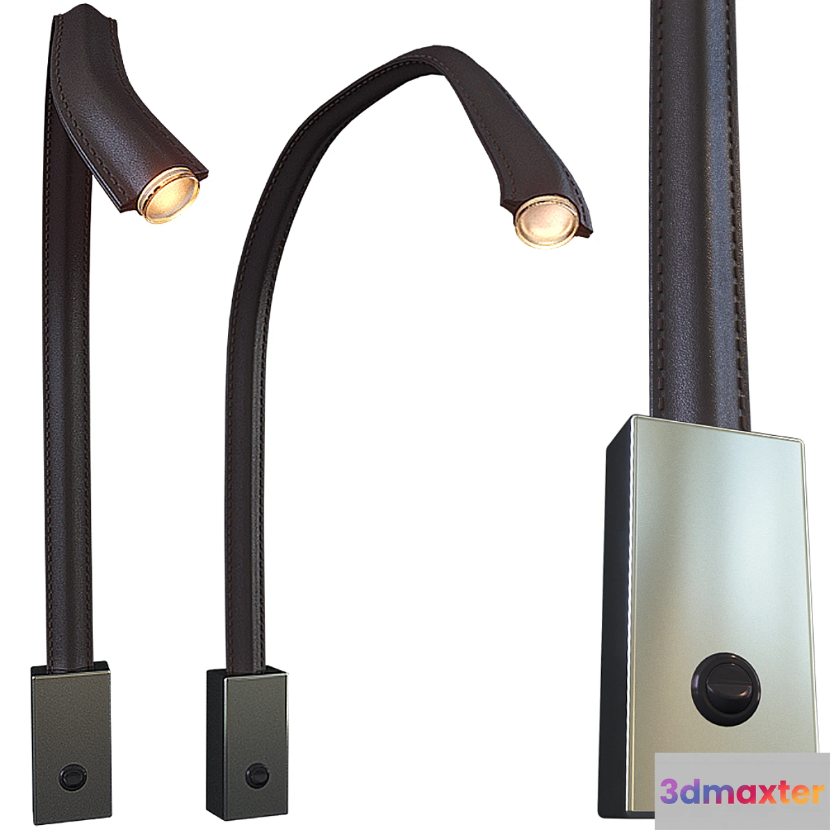 1418606 - Sconce for reading - Flexiled by Contardi 3D Max