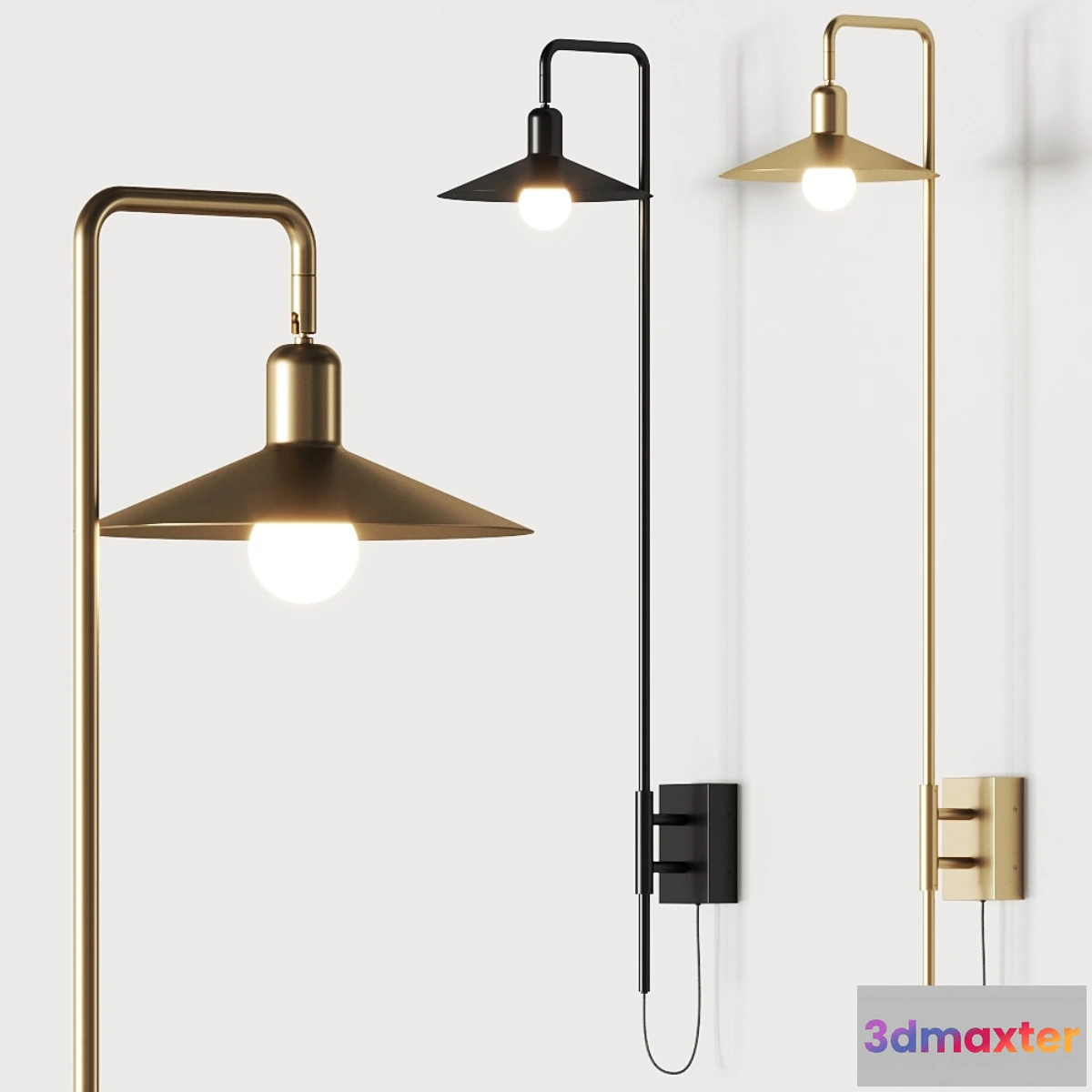 1419040 - Aromas del Campo Rain Wall Lamp 3D Max