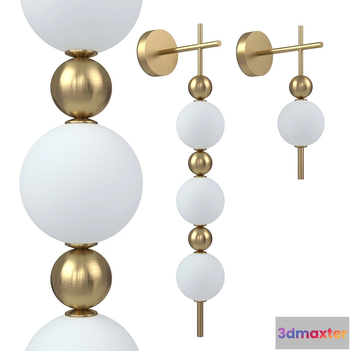 1420718 - Wall lamp F-PROMO 4088-1W 4088-3W 3D Max