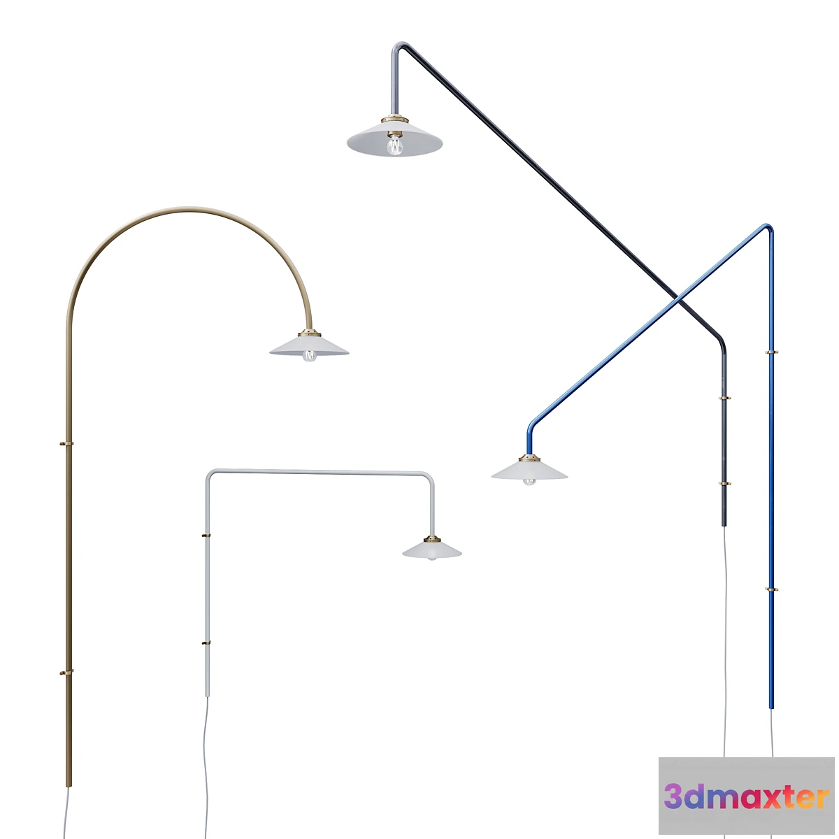 1420902 - Valerie objects hanging lamp set 3D Max