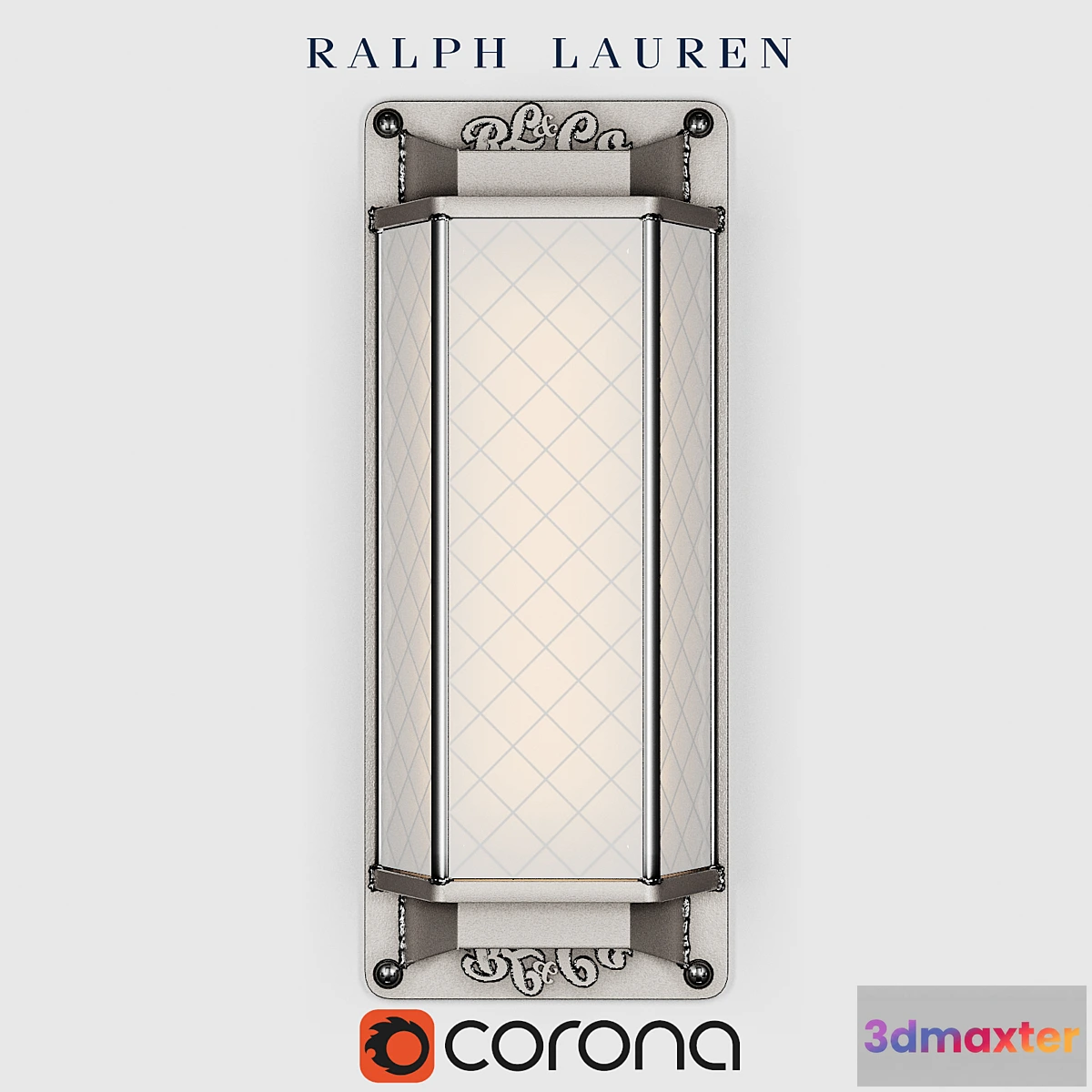 1423348 - SACKETT SMALL SCONCE IN BUTLER’S SILVER 3D Max