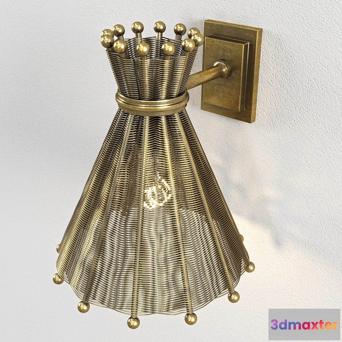 1424494 - Sconce Kon Tiki Eichholtz 3D Max
