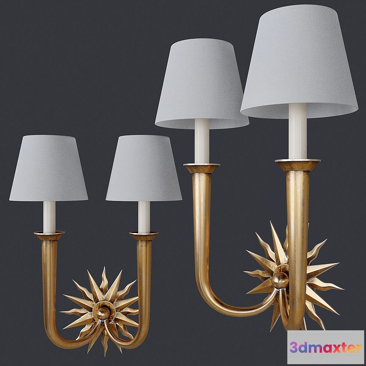 1425202 - Wall lamp Vaughan Designs Icarus 3D Max