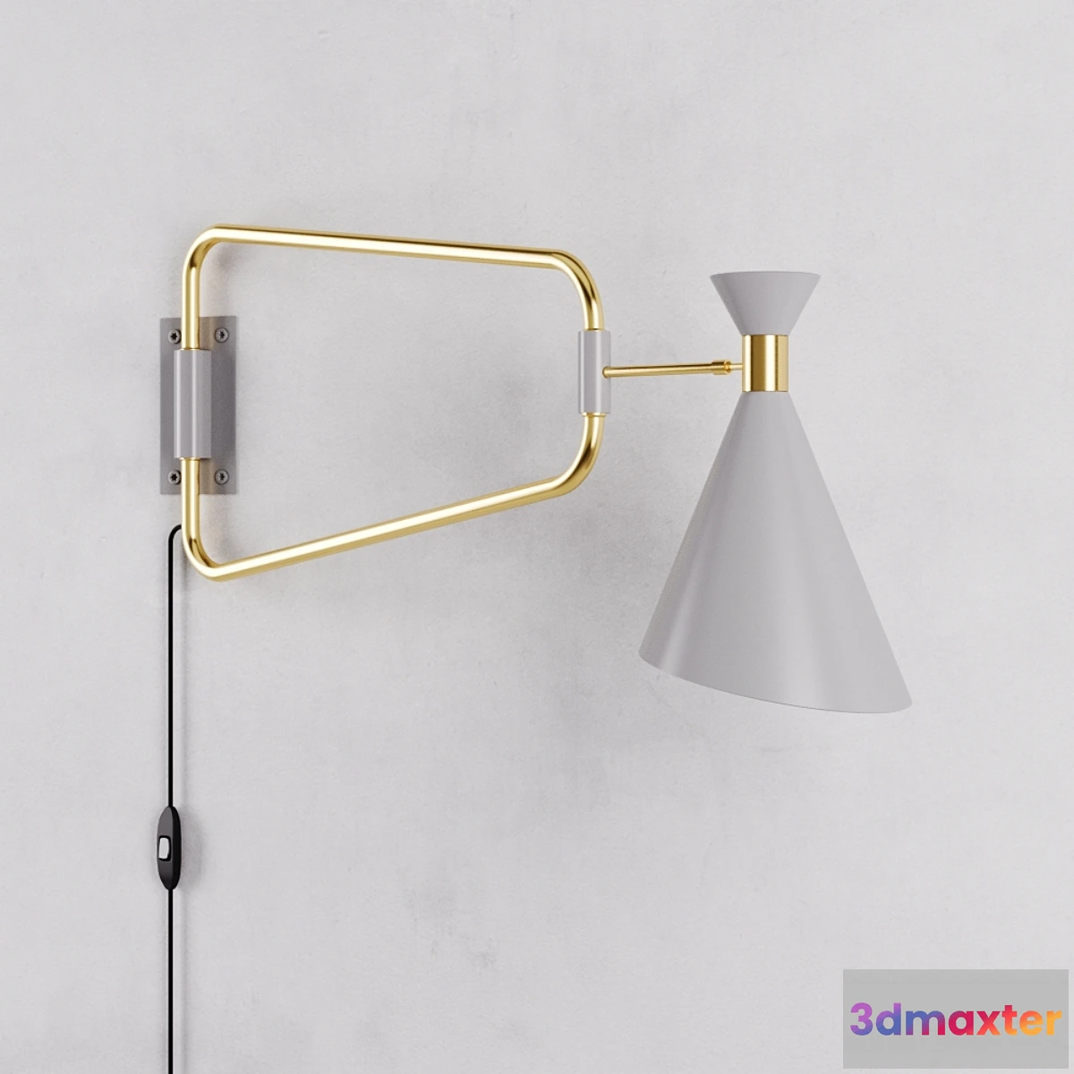 1426866 - Zuiver Shady wall lamp 3D Max