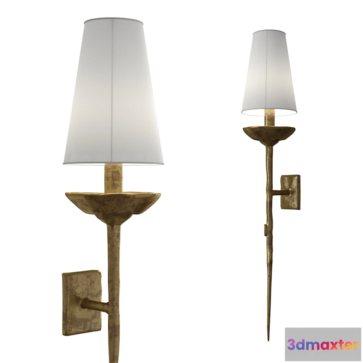 1427220 - Vaughan Brantome wall light 3D Max