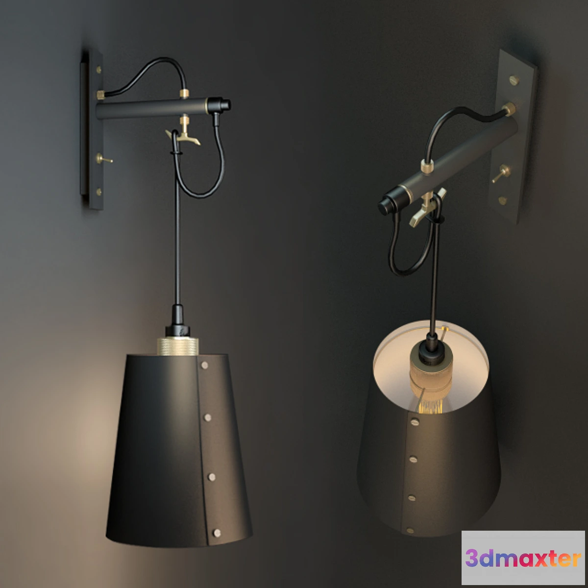 1428032 - Buster Punch Wall Hooked 1.0 Large 3D Max