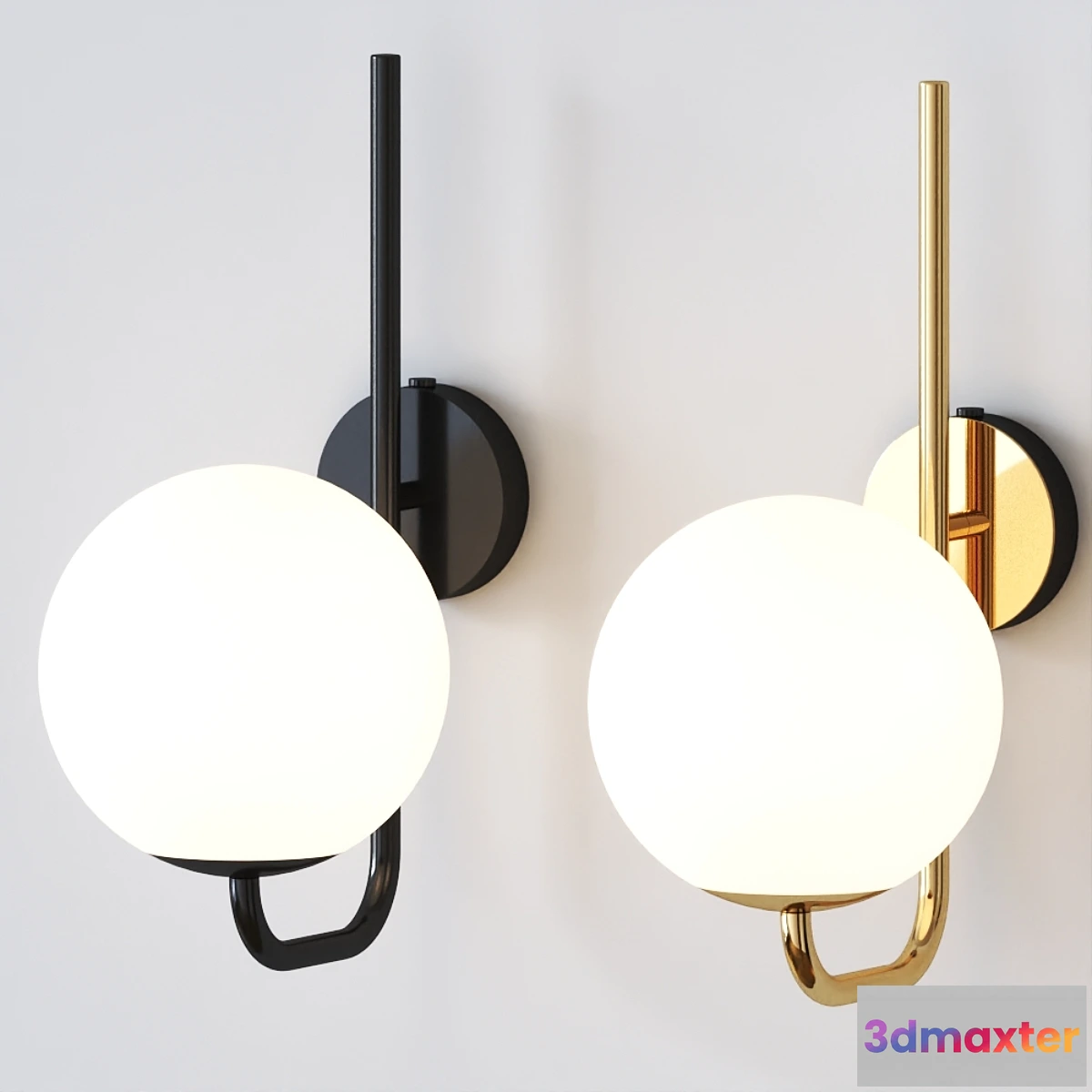 1428368 - Eichholtz Wall Lamp Lipari 3D Max