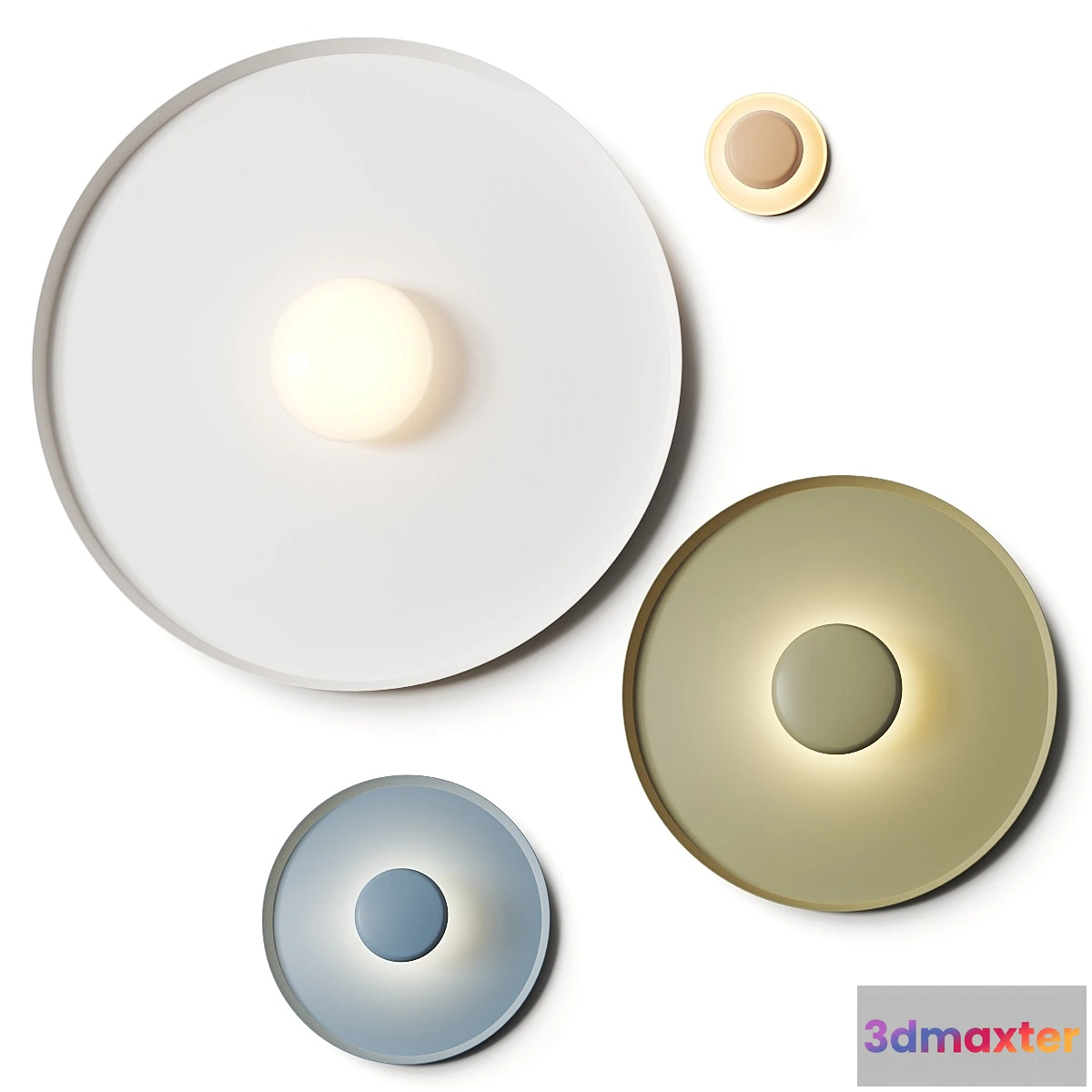1428398 - Vibia Top Wall Lamps 3D Max