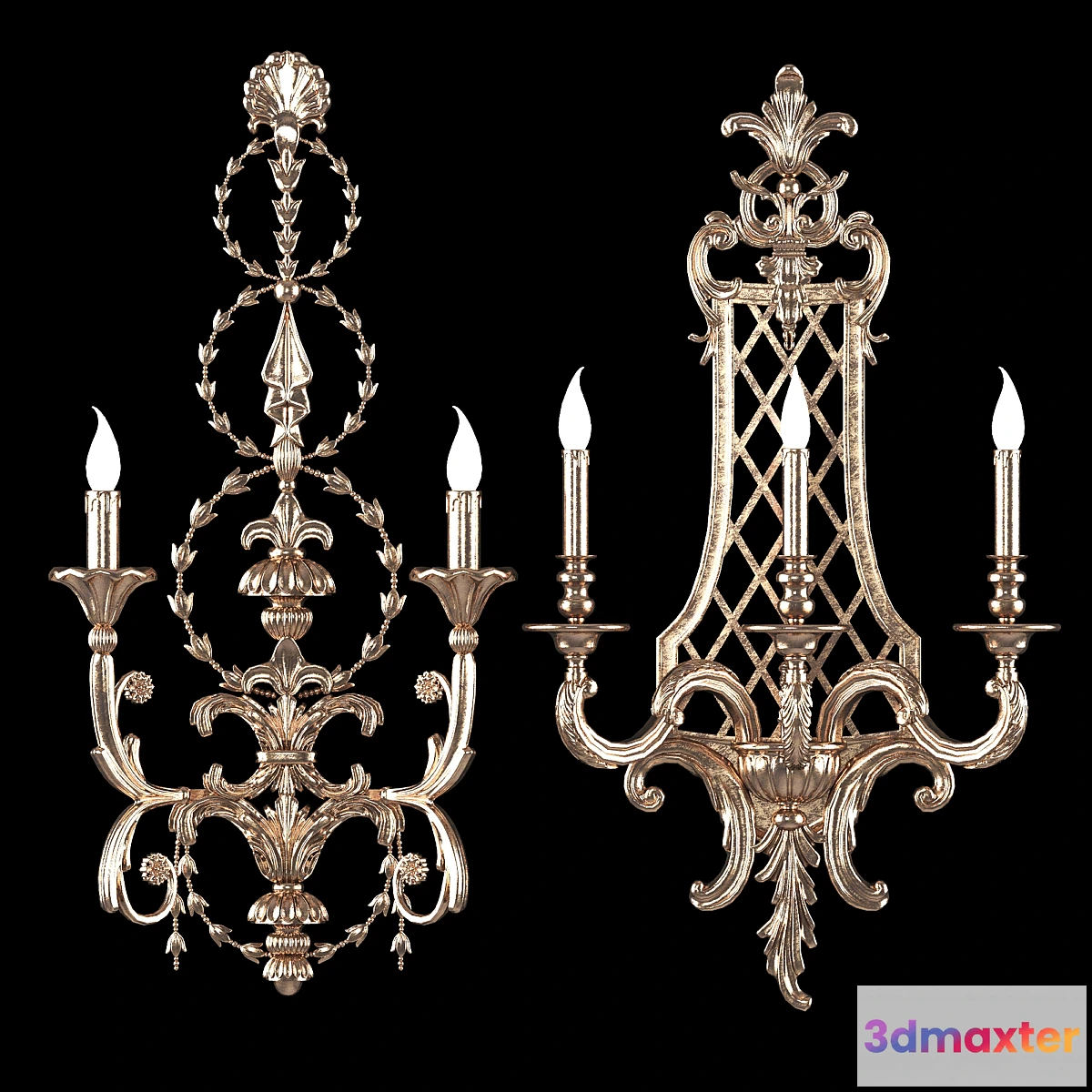 1430348 - roberto giovannini wall light art 1042 3D Max