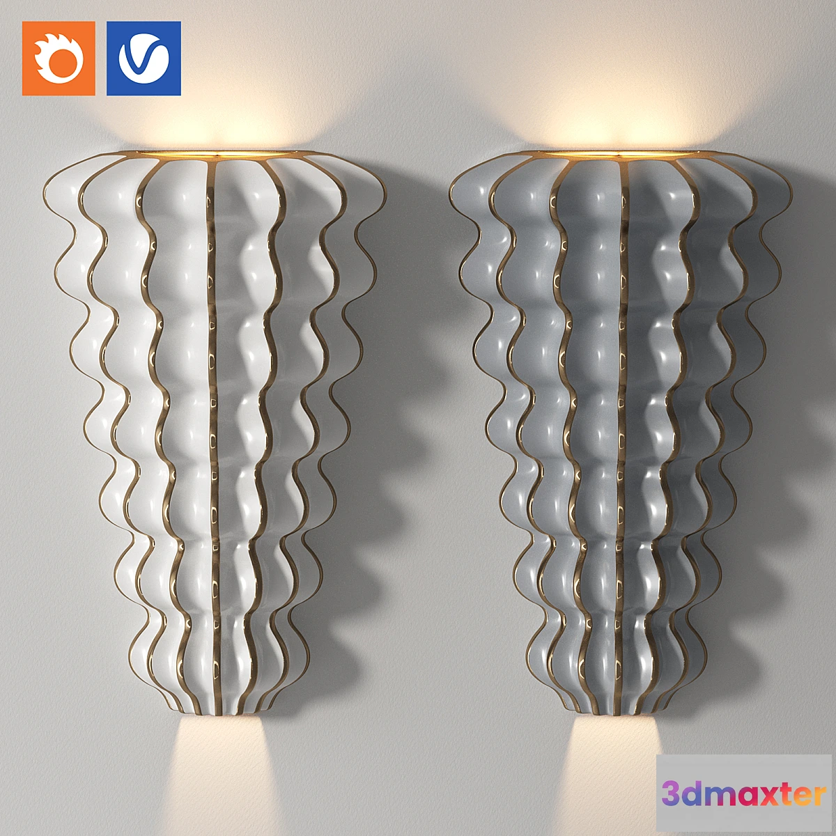 1432680 - Corbett Esperanza Sconce 3D Max