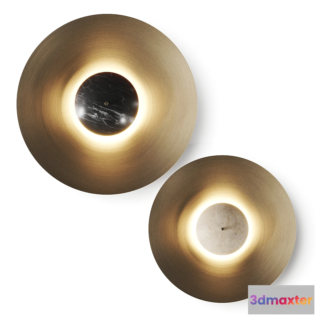 1433300 - J. Adams & Co. Luna Wall Lamps 3D Max