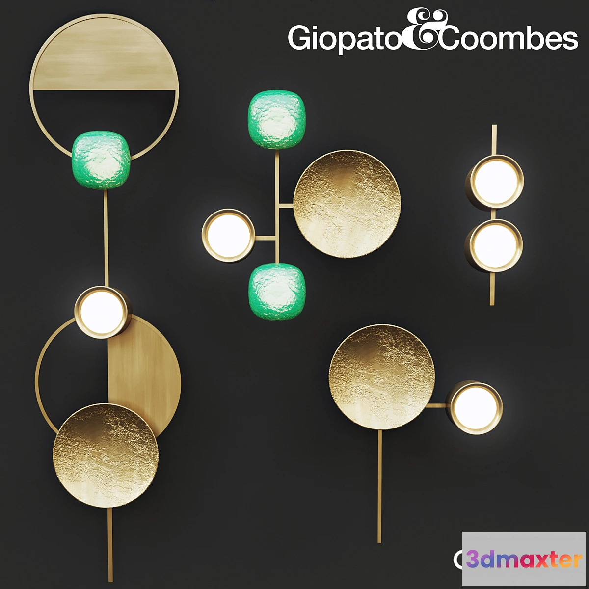 1435146 - Giopato & Coombes Gioielli light collection 2 3D Max