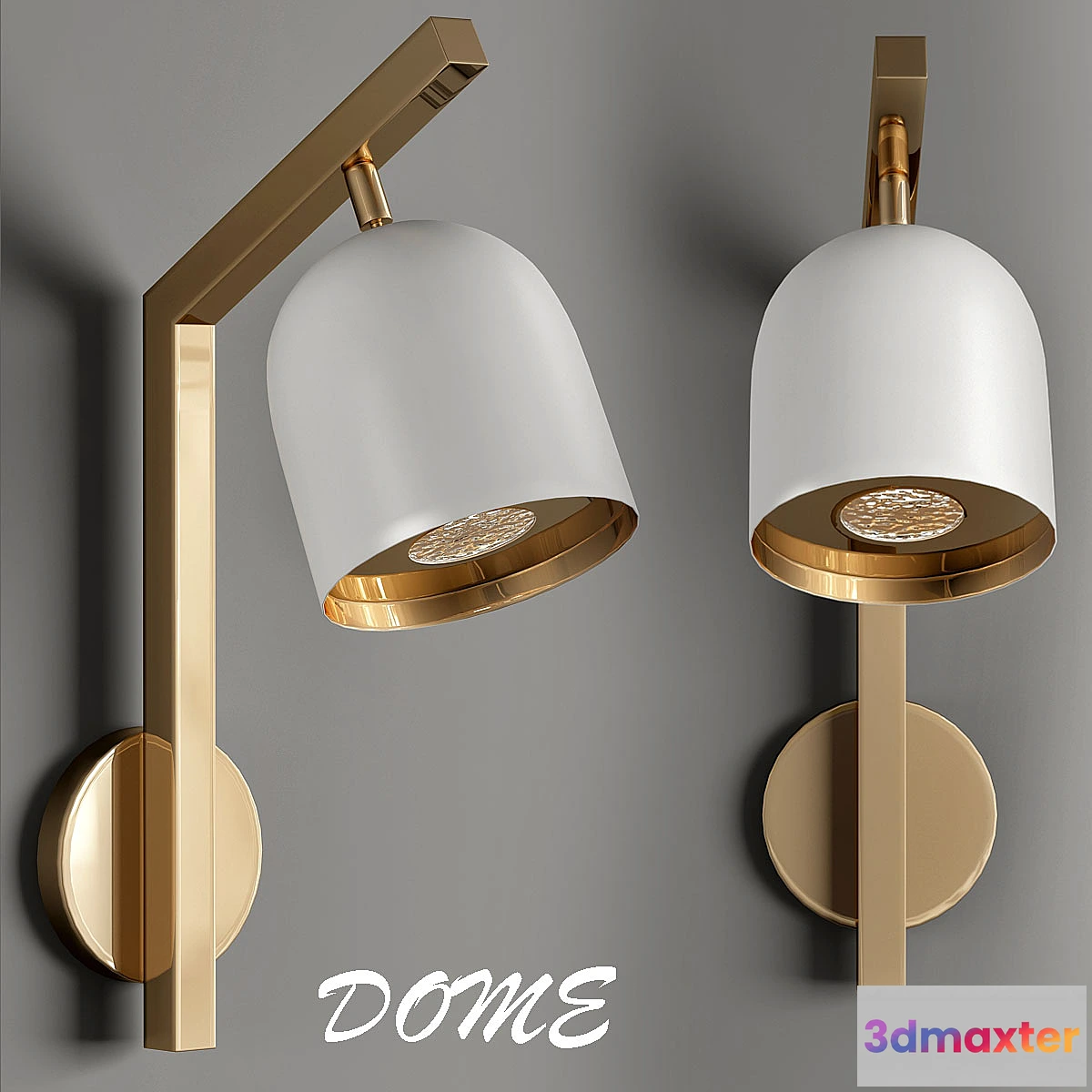 1435678 - DOME_wall_lamp 3D Max