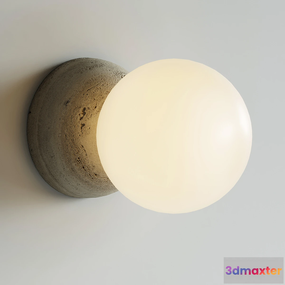 1437366 - davidpompa Fiorito rock Origo white wall light scene 3D Max