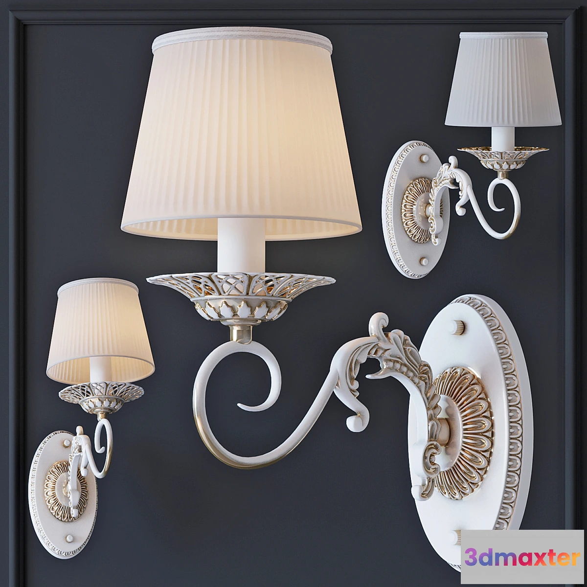 1438146 - Sconce MW-Light Ariadna 450024001 3D Max