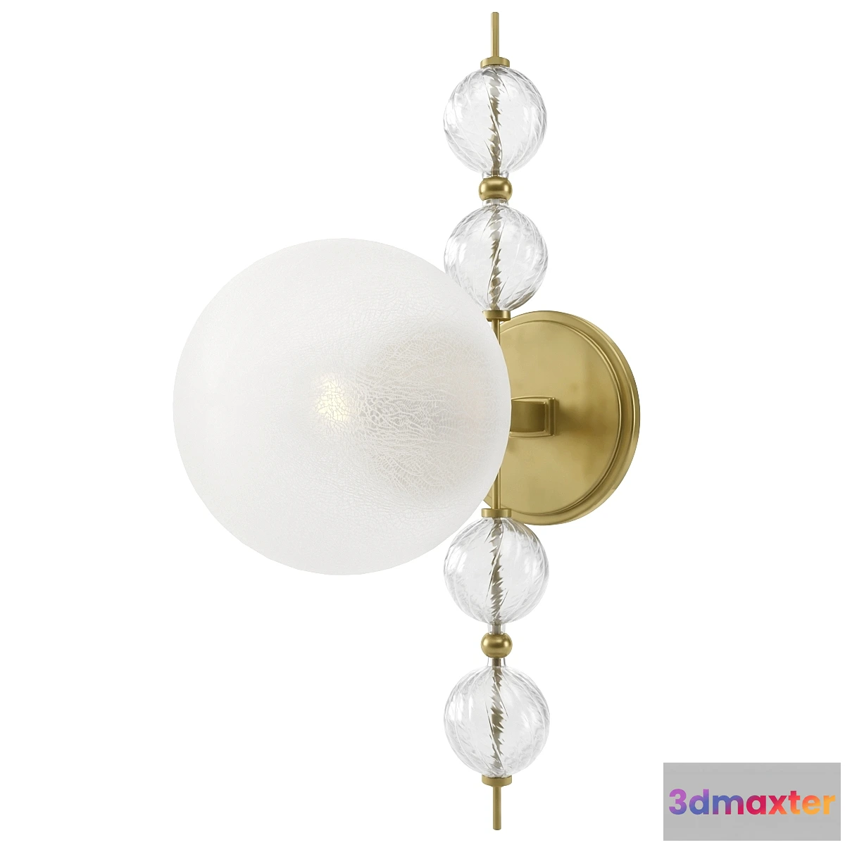 1438702 - Hudson valley calypso wall sconce 3D Max