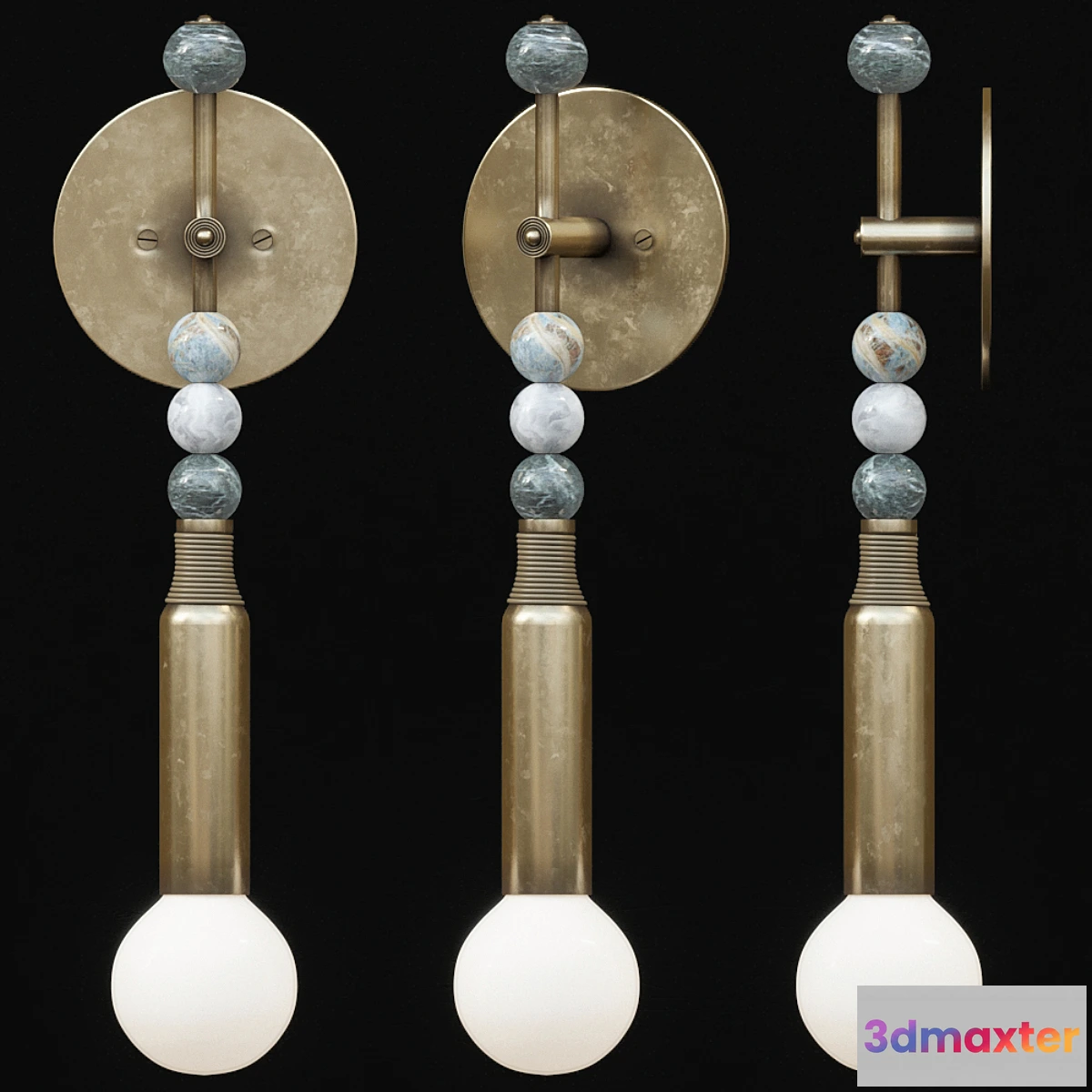 1439510 - Apparatus Talisman 1 sconce 3D Max