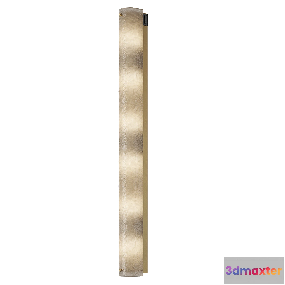 1441516 - 1stdibs Large Blown Murano Glass and Brass Wall Light 3D Max