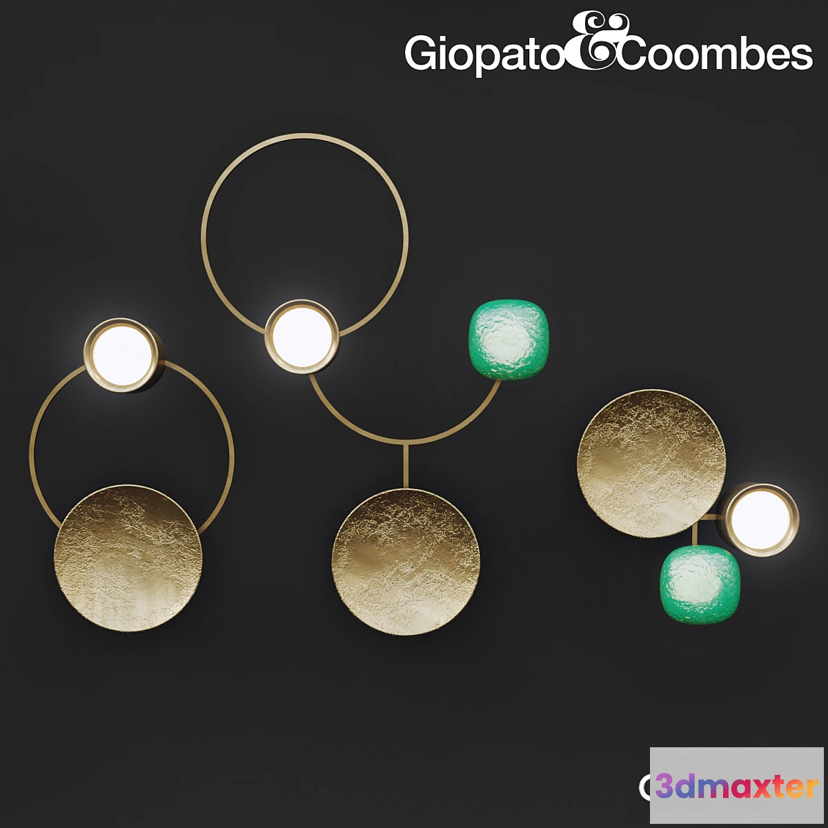 1442096 - Giopato & Coombes Gioielli light collection 1 3D Max