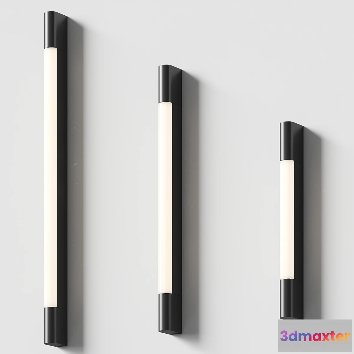 1442824 - PALERMO Wall lamp By Astro Lighting 3D Max