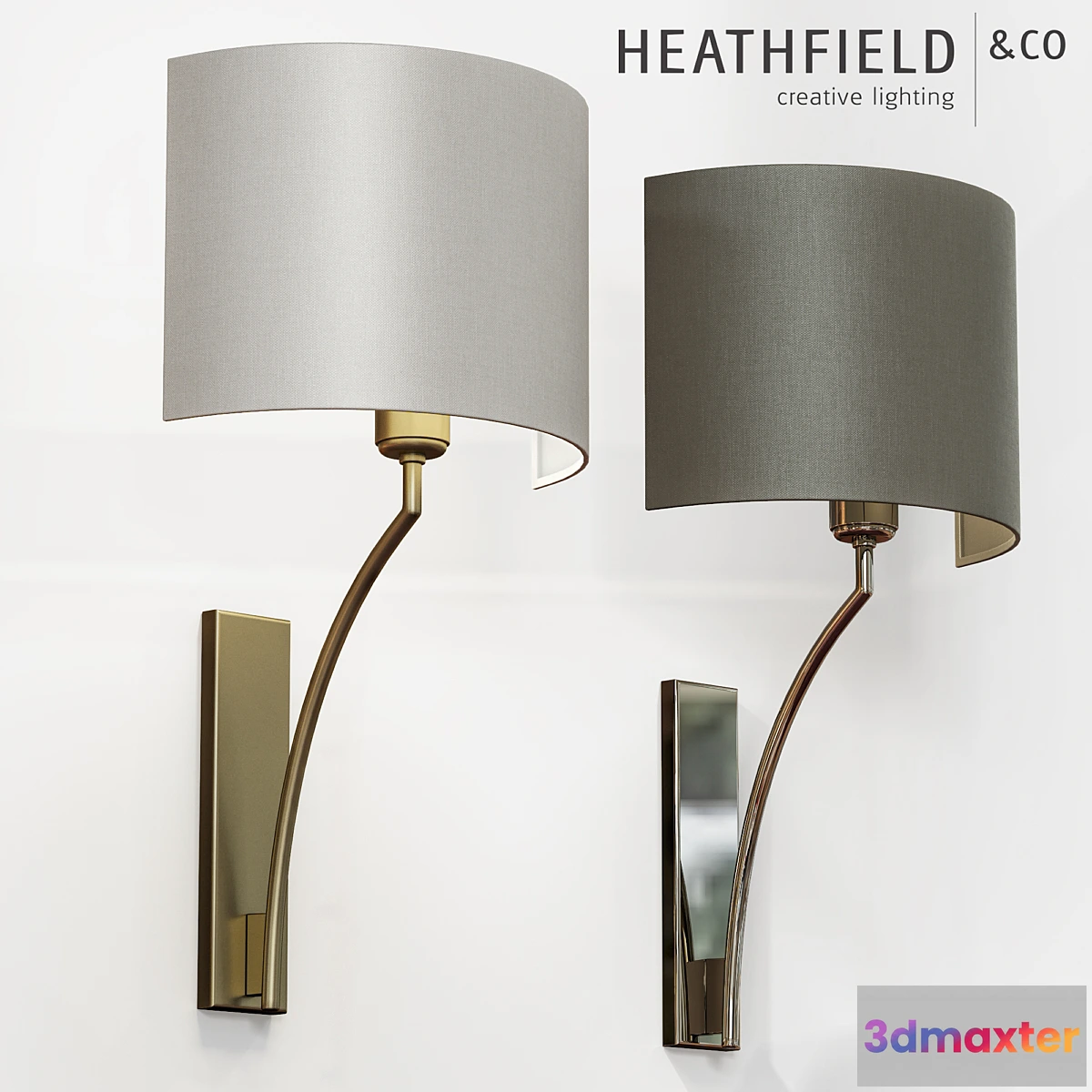 1443252 - HEATHFIELD ELGAR WALL LIGHT 3D Max