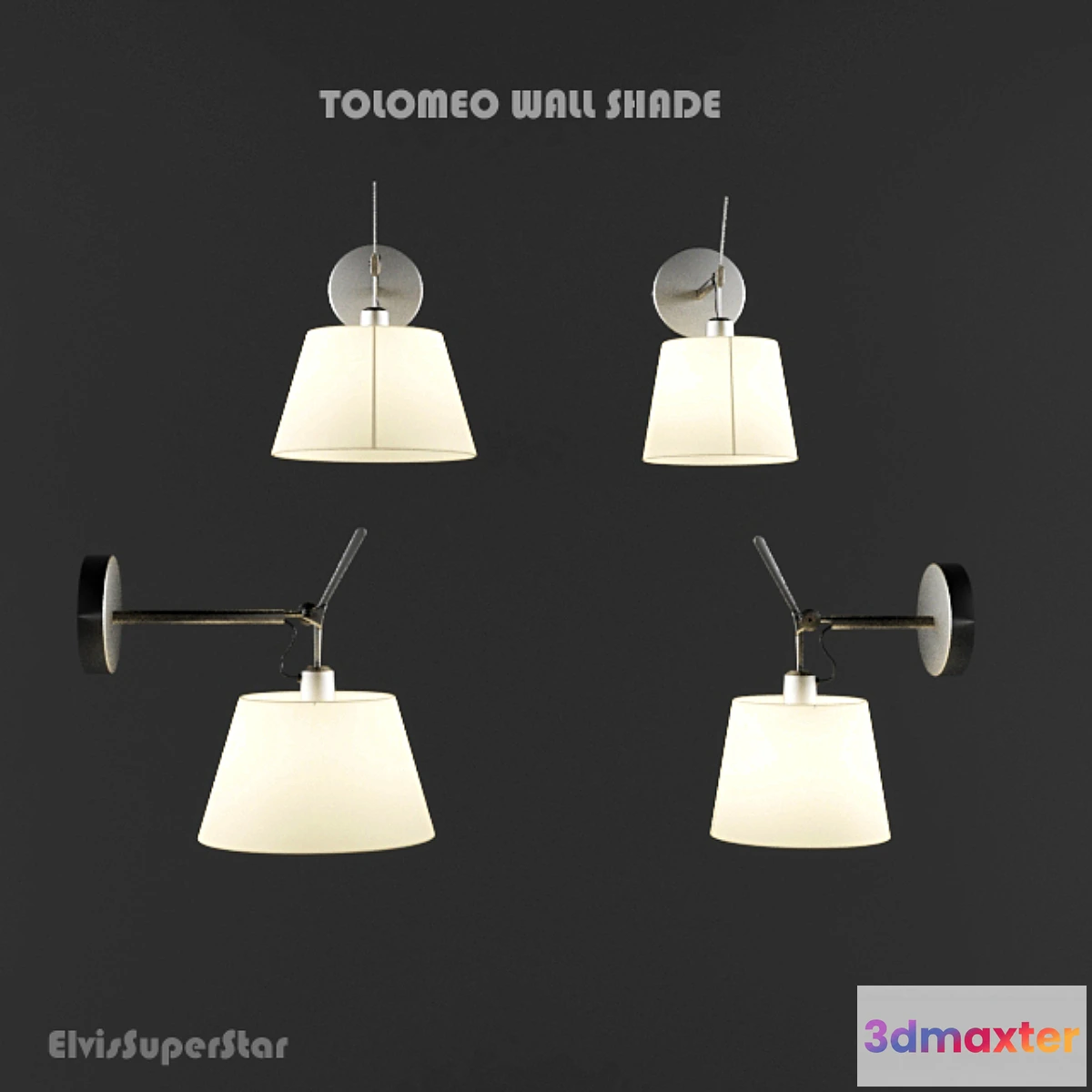 1443656 - TOLOMEO WALL SHADE 3D Max